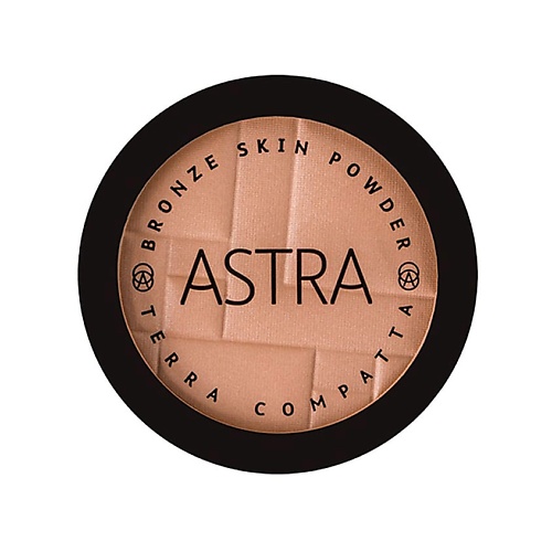 фото Astra бронзер для лица bronze skin powder