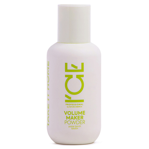 Пудра для укладки волос ICE BY NATURA SIBERICA Пудра для придания свежести и объёма волосам Volume Maker Powder