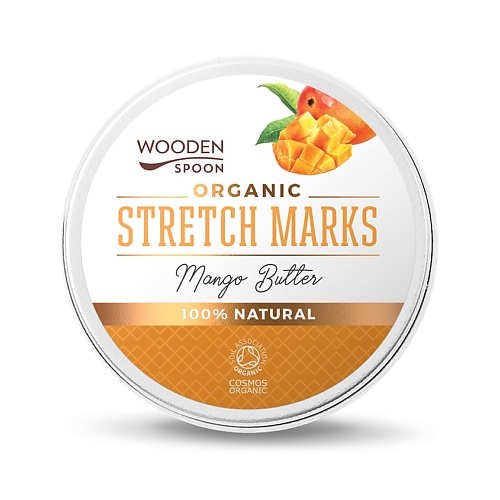 Масло для тела WOODEN SPOON Масло для тела против растяжек с экстрактом манго Stretch Marks Mango Butter масло против растяжек zeitun baby anti stretch marks oil 150 мл