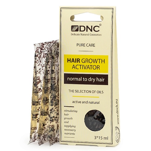 DNC Масло-активатор роста для сухих и нормальных волос The Selection of Oils Hair Growth Activator флоресан масло активатор загара водостойкий спф20 150мл ф120а