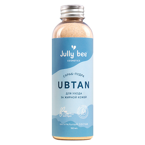JULLY BEE Скраб-пудра для ухода за жирной кожей лица UBTAN organic works злаковая пудра для умывания ubtan 85
