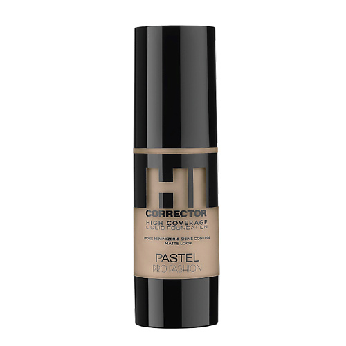 PASTEL Тональная основа HI CORRECTOR HIGH COVERAGE LIQUID FOUNDATION тональная основа с лифтинговым эффектом hydro tense foundation 2164r17 01 n 1 n 1 1 шт