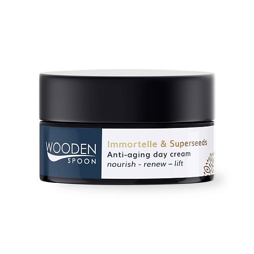 Крем для лица WOODEN SPOON Крем дневной антивозрастной Immortelle Anti-Aging