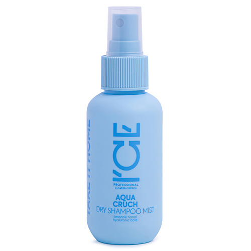 ICE BY NATURA SIBERICA Жидкий сухой шампунь для волос Aqua Cruch Dry Shampoo Mist HOME