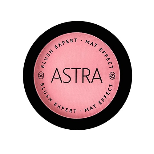 ASTRA Румяна для лица Blush expert mat effect румяна компактные satin blush 6 046 01 01 персик 5 8 г