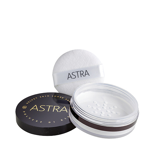 Пудра ASTRA  для лица Velvet skin loose powder рассыпчатая