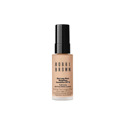 Тональное средство BOBBI BROWN Устойчивое тональное средство в мини-формате Skin Long-Wear Weightless Foundation Mini SPF 15 тональное средство bobbi brown ухаживающий тональный крем intensive serum foundation spf 40