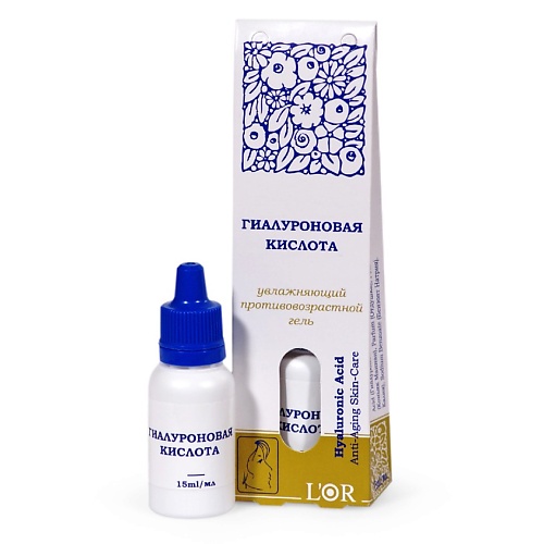 DNC Гель для лица, шеи и декольте с гиалуроновой кислотой L'Or Hyaluronic Acid Anti-Aging Skin-Care Уход за кожей лица