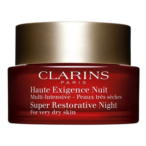 фото Clarins восстанавливающий ночной крем для сухой кожи multi-intensive