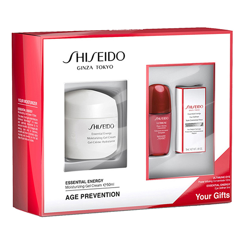 SHISEIDO Набор ESSENTIAL ENERGY с увлажняющим энергетическим гелем-кремом 3750₽