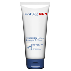 CLARINS Тонизирующий шампунь-гель для волос и тела для мужчин Clarinsmen