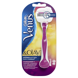 GILLETTE Бритва Venus&Olay Sugarberry с 2 сменными кассетами Станок + 2 сменные кассеты