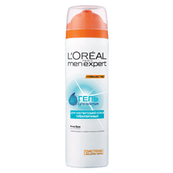 L`OREAL Гель для бритья Гидра Сенситив 200 мл L`OREAL Гель для бритья Гидра Сенситив 200 мл