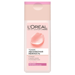 

L`OREAL Мягкий тоник Абсолютная нежность для сухой и чувствительной кожи 200 мл