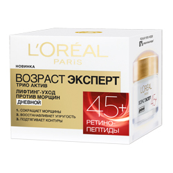 L`OREAL Дневной крем Возраст эксперт 45+ 50 мл