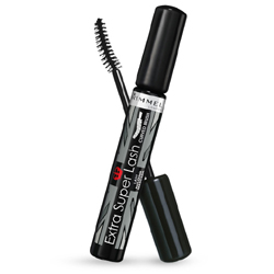 RIMMEL Удлиняющая тушь Extra Super Lash Curved Brush Черный тушь для ресниц rimmel набор extra super