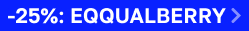 Скидка 25% на EQQUALBERRY
