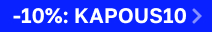 Скидка 10% на KAPOUS Скидка 10% на KAPOUS