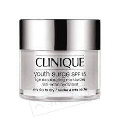Купить CLINIQUE Увлажняющий крем для лица, сохраняющий молодость кожи Youth Surge SPF 15 Age Decelerating Moisturizer для сухой кожи