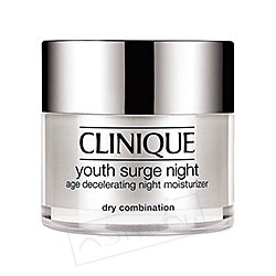 CLINIQUE Ночной крем, замедляющий появление признаков старения Youth Surge Night Age Decelerating Moisturizer для комбинированной кожи