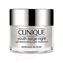 Уход за лицом CLINIQUE Ночной крем, замедляющий появление признаков старения Youth Surge Night Age Decelerating Moisturizer для жирной кожи