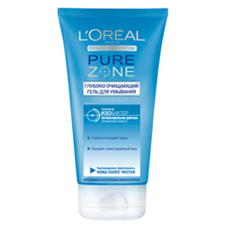 L'OREAL Глубоко очищающий гель для умывания Pure Zone купить по низким ...