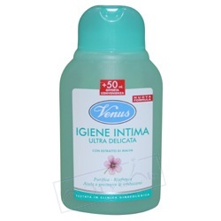 VENUS VENUS Мягкое средство для интимной  Созданное на основе натуральных растительных экстрактов средство для интимной гиг