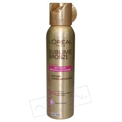 Средства для автозагара L'OREAL Автозагар-спрей Sublime Bronze – купить ...