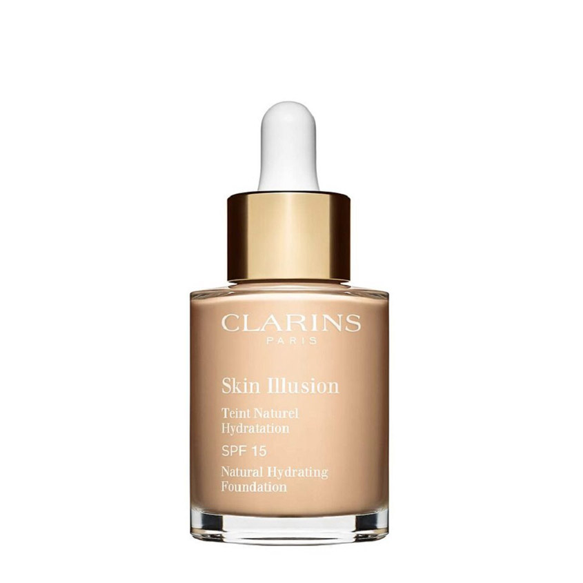 CLARINS Увлажняющий тональный крем с легким покрытием Skin Illusion SPF 15