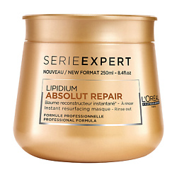L'OREAL PROFESSIONNEL Маска для восстановления поврежденных волос Serie Expert Absolut Repair Lipidium 250 мл