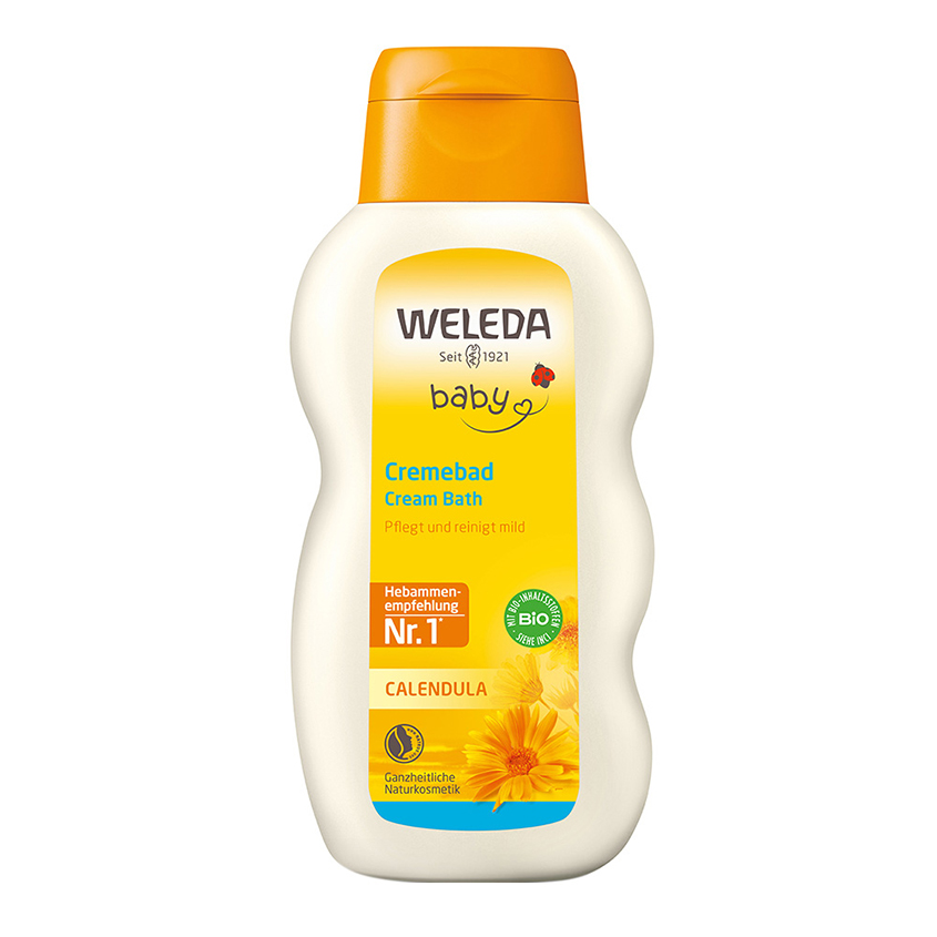 WELEDA Детское молочко для купания Calendula