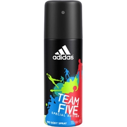 ADIDAS Дезодорант-спрей для мужчин Team Five 150 мл дезодорант спрей мужской adidas team five