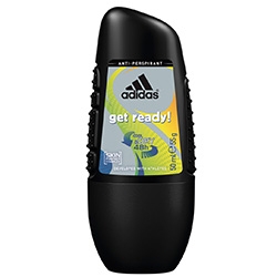 ADIDAS Дезодорант-антиперспирант ролик для мужчин Get Ready! 50 мл
