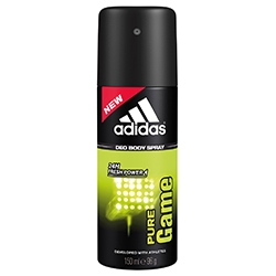 ADIDAS Дезодорант-спрей для мужчин Pure Game 150 мл