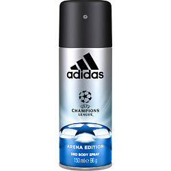 ADIDAS Парфюмированный дезодорант-спрей UEFA Champions League Arena Edition 150 мл