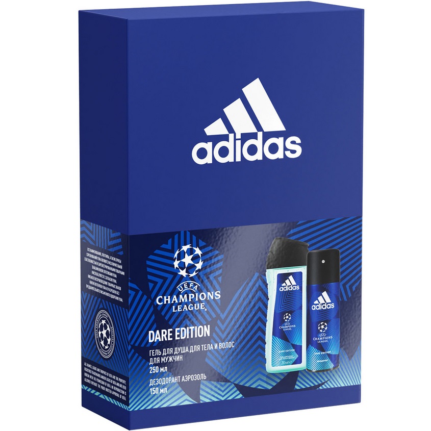 фото Adidas подарочный набор uefa champions league dare edition