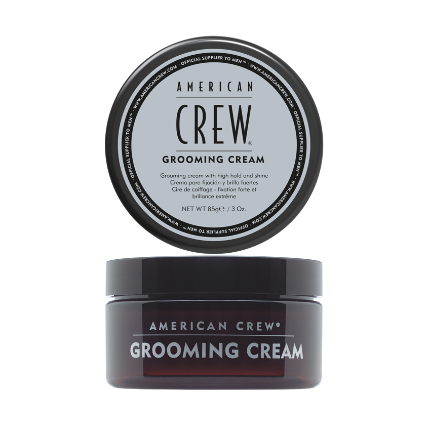 фото American crew крем для укладки волос и усов сильная фиксация и высокий уровень блеска grooming cream