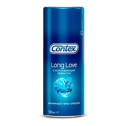 Гель-смазка Контекс лонг лав 100мл охлаждающий продлевающий