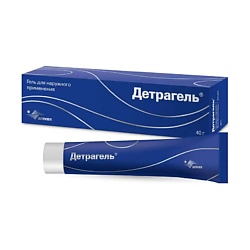 Детрагель гель д/наружн. прим. 40г N1