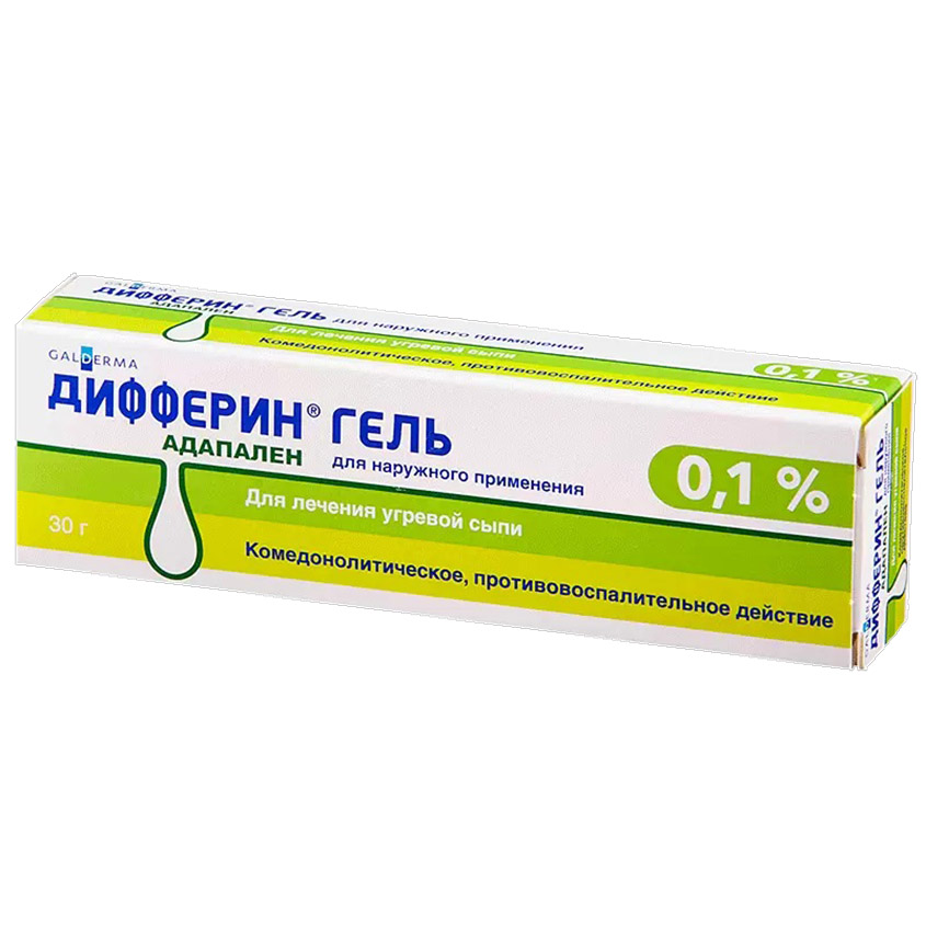 Дифферин гель 0,1 30г N1 купить по низким ценам в ЛЭТУАЛЬ