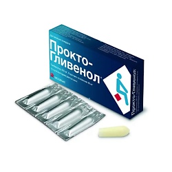 Прокто-Гливенол супп. рект. N10