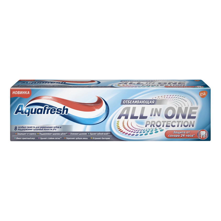 

AQUAFRESH Зубная паста All-in-One Protection Whitening