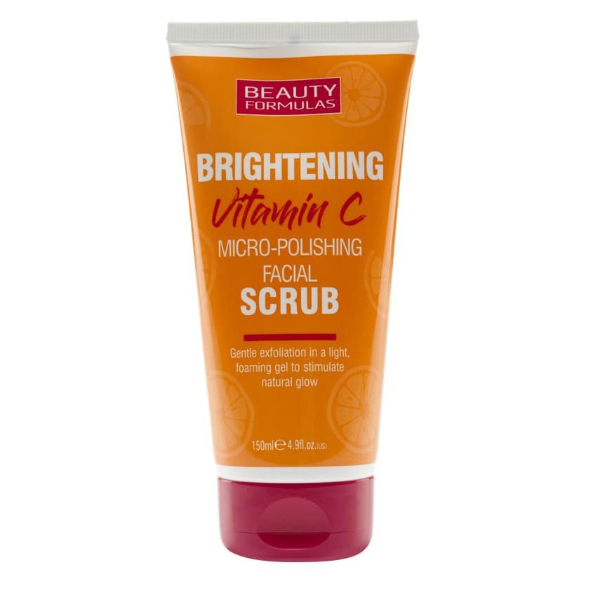 

BEAUTY FORMULAS Скраб для лица для сияния с витамином С