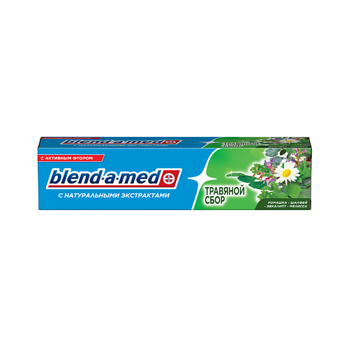 

BLEND-A-MED Зубная паста Анти-Кариес Травяной Сбор, Зубная паста Анти-Кариес Травяной Сбор