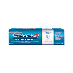 BLEND-A-MED BLEND-A-MED Зубная паста ProExpert Крепкие зубы Тонизирующая мята 100 мл BLEND-A-MED BLEND-A-MED Зубная паста ProExpert Крепкие зубы Тонизирующая мята 100 мл