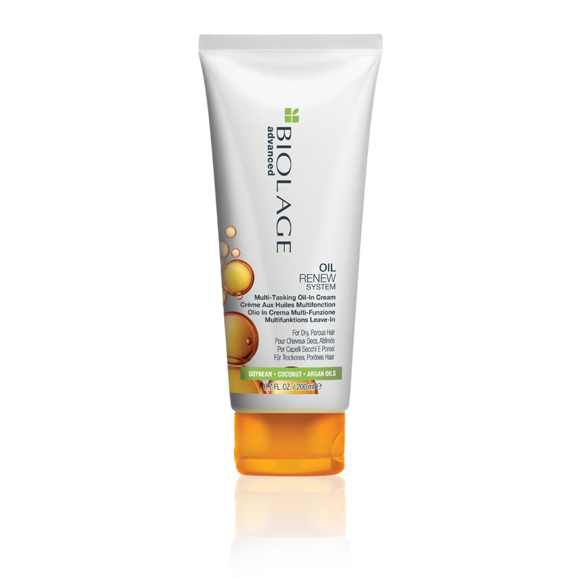 

BIOLAGE Крем выравнивающий поверхность сухих пористых волос Oil Renew
