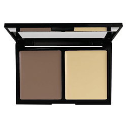 BRONX COLORS Палетка для контуринга Contouring 2go TAUPE / LIGHT NEUTRAL, 8 г