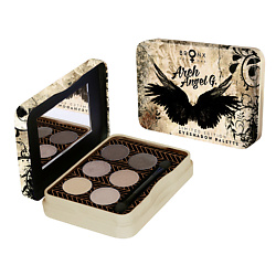 BRONX COLORS Палетка теней для век Arch Angel G. 6 оттенков, 6 г bronx colors бронзирующая пудра studioline dark tan 6 г