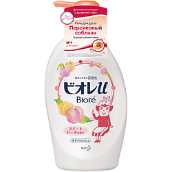 BIORE Гель для душа Персиковый соблазн 480 мл
