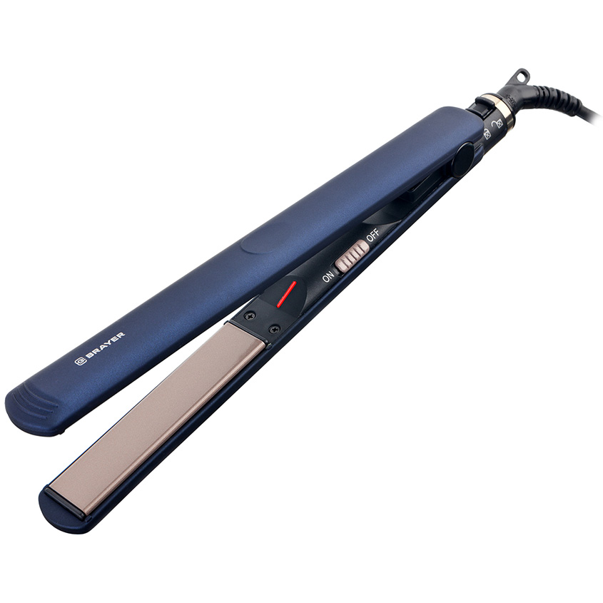 Техника для волос BRAYER Выпрямитель для волос синий купить в Москве по цене 1911 рублей в